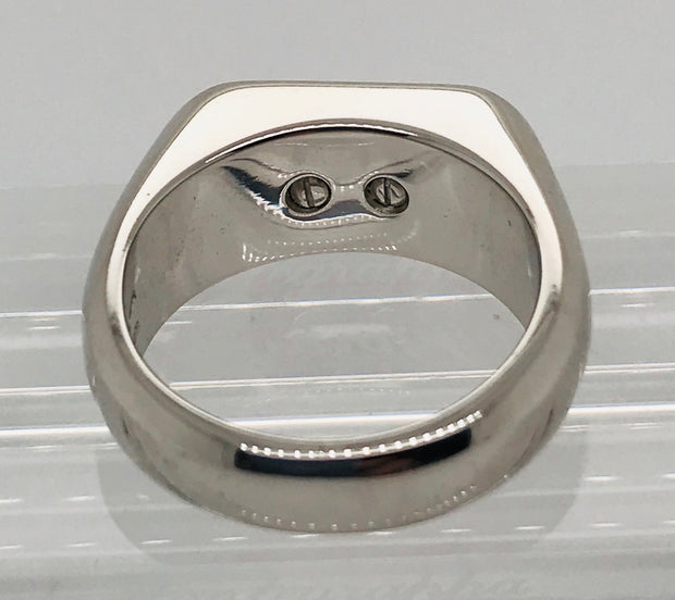 Asprey cut diamond ring with pavé diamond shoulders | Asprey